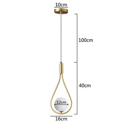 Margaux Modern Droplet Pendant Light