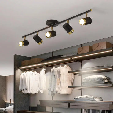 Élise Moderne Schwarz-Weiß LED Deckenstrahler Lampe