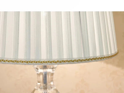 Luxuriöse Kristall-Tischlampe für Schlafzimmer- & Nachttisch-Dekoration
