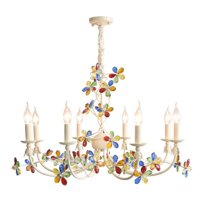 Amélie Crystal Flower Romantic European Chandelier