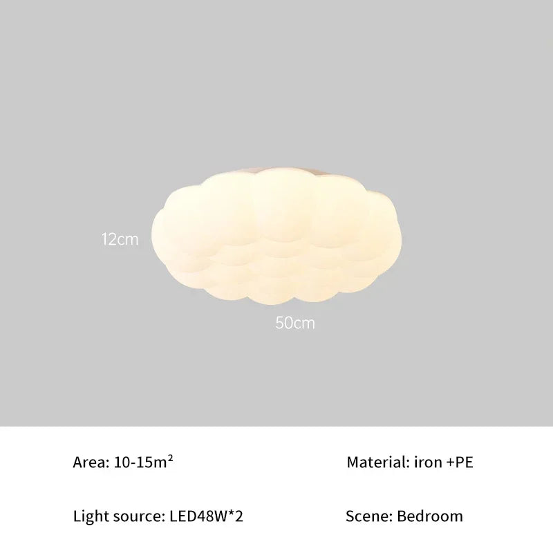 Amélie Bubble Cream LED-Deckenleuchte Vollspektrum-Augenpflege