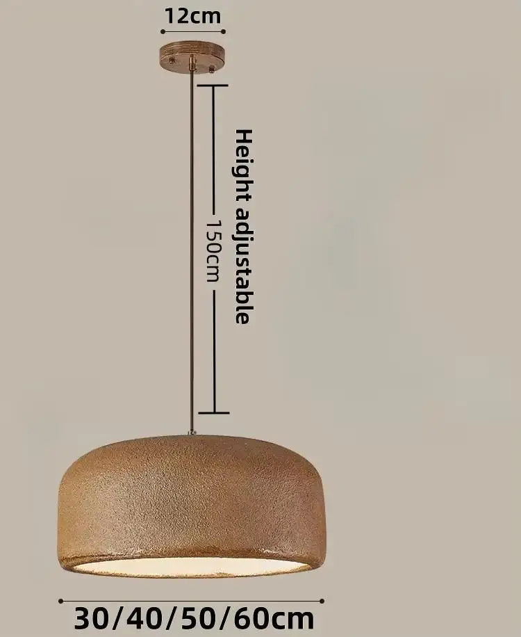 Mirelle Wabi-Sabi Strukturierte Kuppel-Pendelleuchte