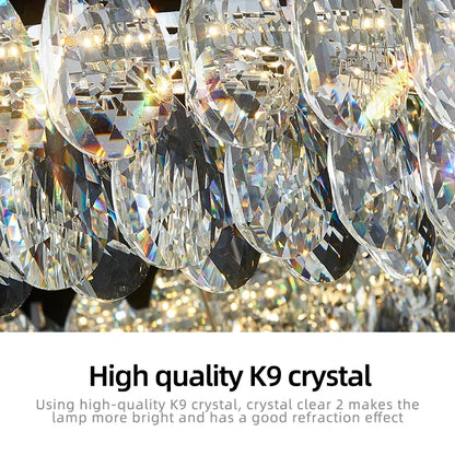 Geneviève Crystal Halo LED Pendelleuchte