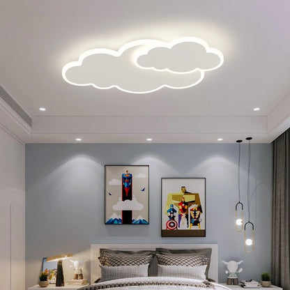 Élodie Creative Cloud LED Ceiling Light Kids Room Dimmable