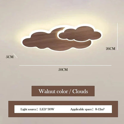 Élodie Creative Cloud LED Ceiling Light Kids Room Dimmable