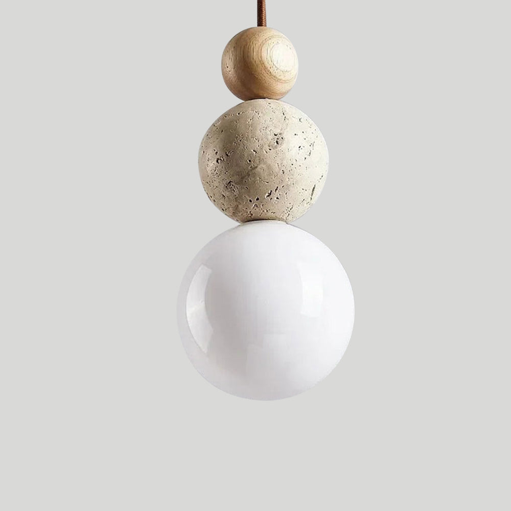 Béatrice Wabi-Sabi Stein-Pendelleuchte