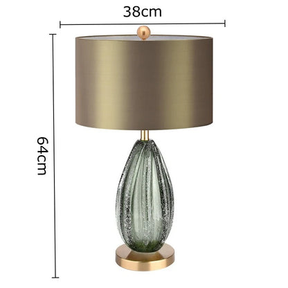Celeste Crystal Glass Droplet Table Lamp