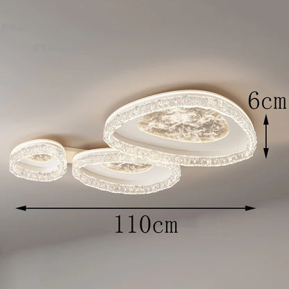 Nordic LED Deckenleuchte – Modern minimalistische Aufbauleuchte für Wohnzimmer & Schlafzimmer