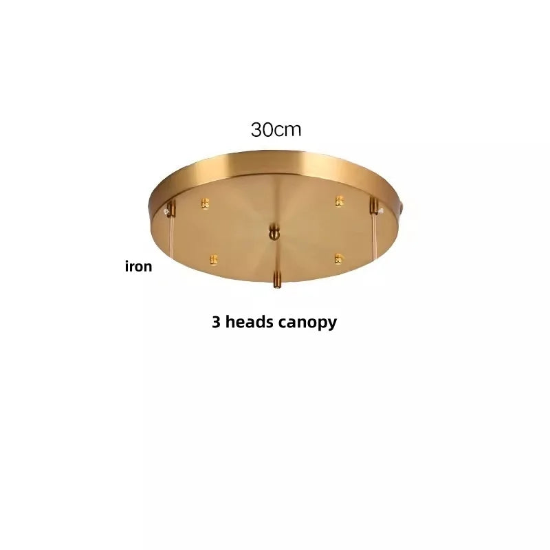 Élise Vintage Cracked Glass Copper LED Pendant Lamp Loft Style