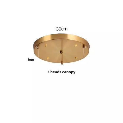 Élise Vintage Cracked Glass Copper LED Pendant Lamp Loft Style