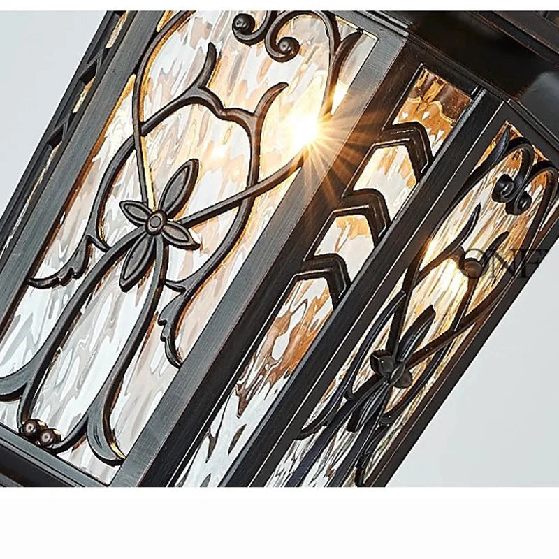Elodie Outdoor European Pendant Light Waterproof Garden