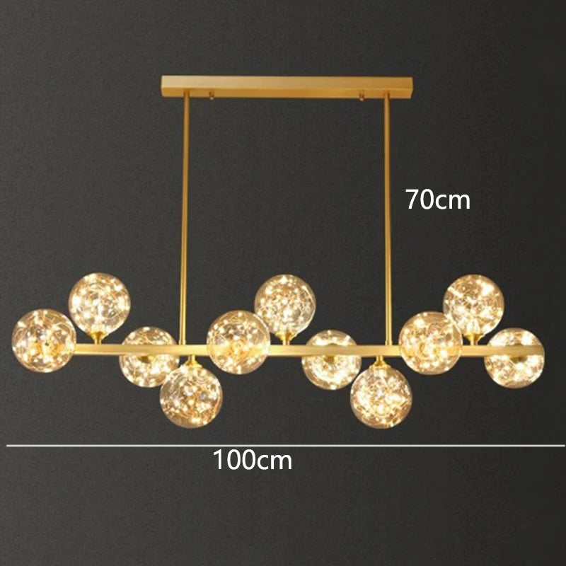 Aurélie moderne LED-Pendelleuchte für Wohn- und Esszimmer