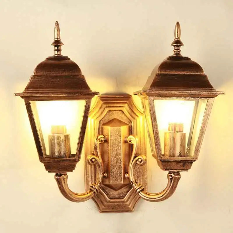 Camille Outdoor Dual Head Wandleuchte Moderne Korridorlampe