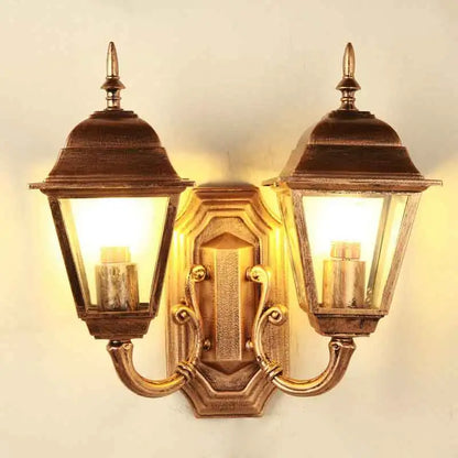 Camille Outdoor Dual Head Wandleuchte Moderne Korridorlampe