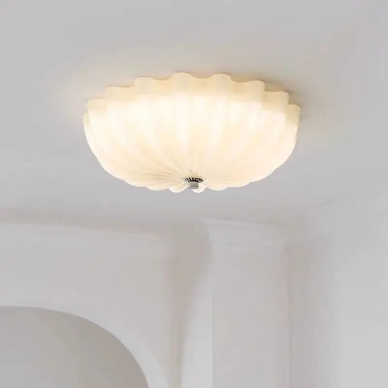 Élodie Bauhaus Runde LED-Deckenleuchte Modern Weiß