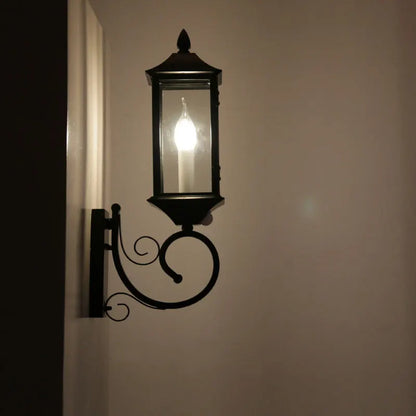 Sophie Motion Sensor Retro Outdoor Wall Lamp Courtyard Light