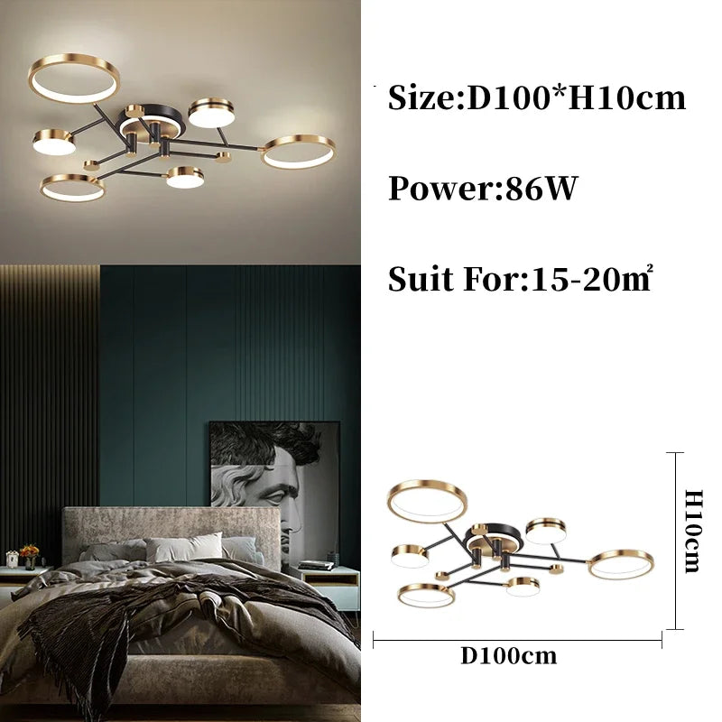 Valérie Moderne LED-Pendelleuchte/Kronleuchter