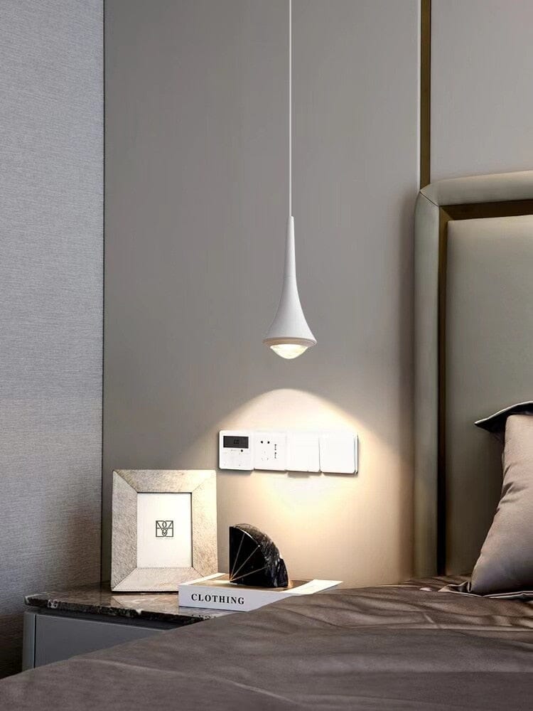 Sophie Minimalistischer Wassertropfen LED-Anhänger
