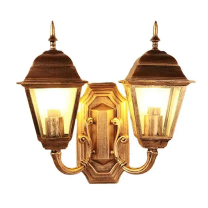 Camille Outdoor Dual Head Wandleuchte Moderne Korridorlampe