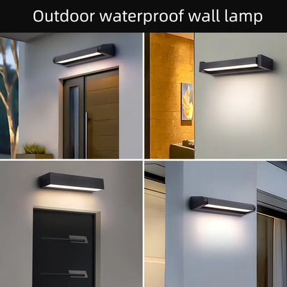 Élise Verstellbare LED-Außenwandleuchte mit Wasserdichtigkeit