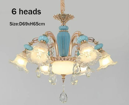 Modern Nordic Crystal Dining Chandelier