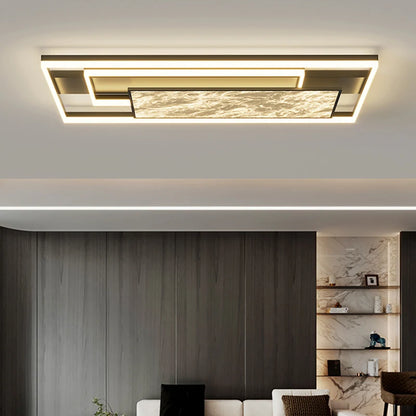 Nordic LED-Deckenleuchte – Minimalistische dimmbare Deckenleuchte für Wohn- und Schlafzimmer