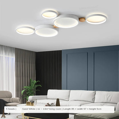 Moderne LED Deckenleuchte – Minimalistische Deckenlampe für Wohnzimmer, Schlafzimmer & Essbereich