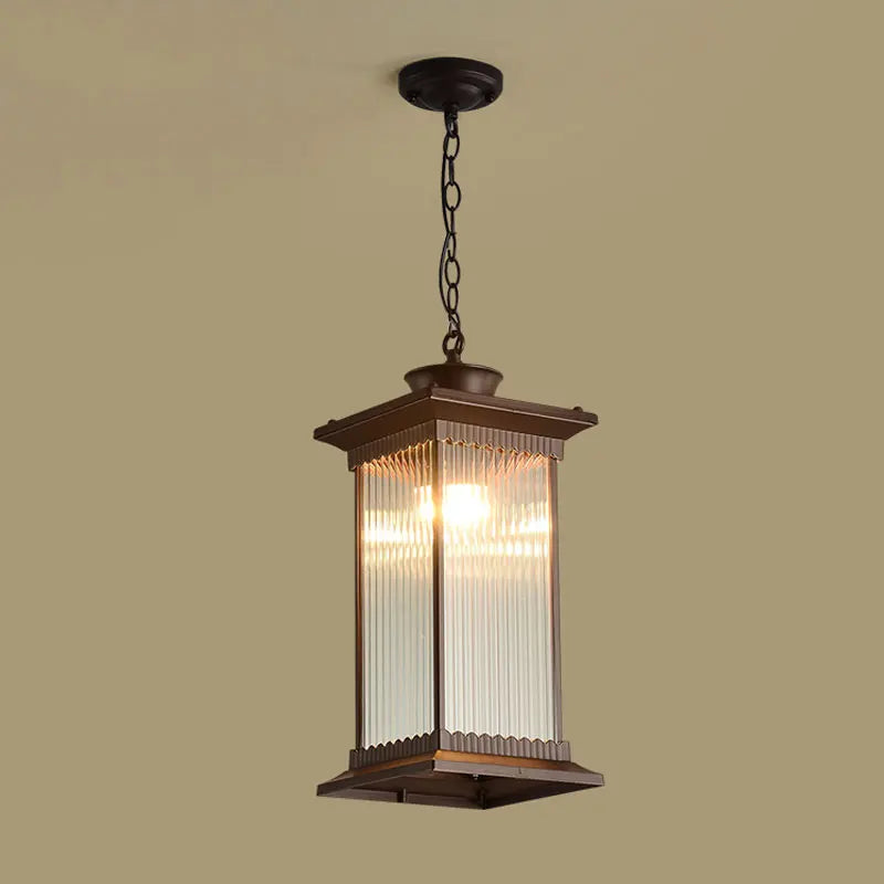 Claire Outdoor Retro Pendelleuchte Kronleuchter Hofleuchte