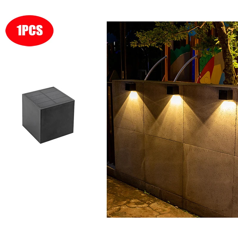 Elise Solar Outdoor Wall Light