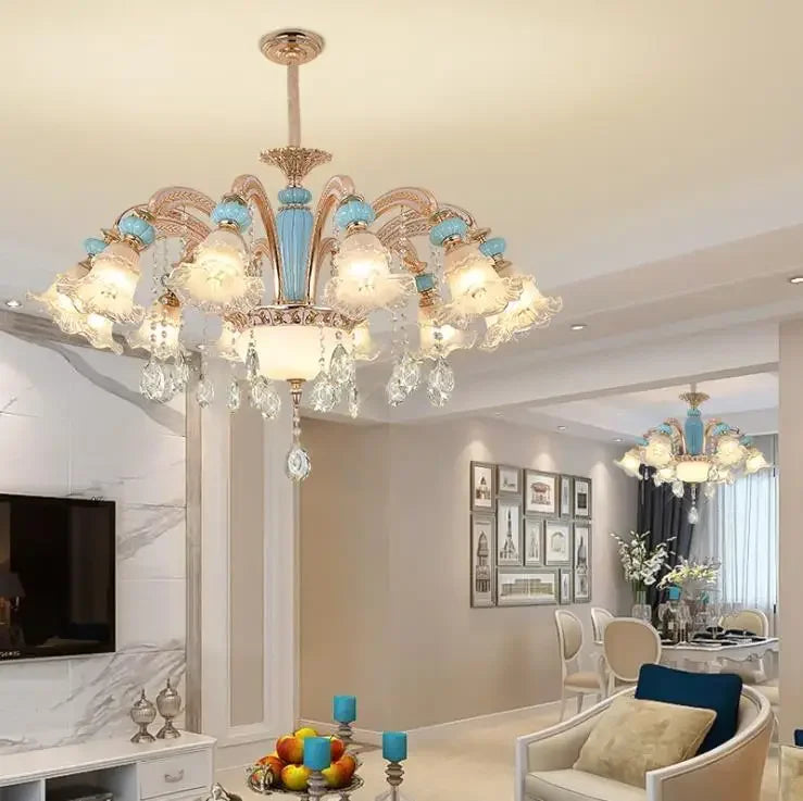 Modern Nordic Crystal Dining Chandelier