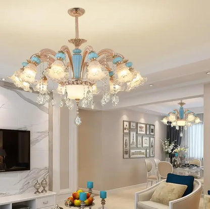 Modern Nordic Crystal Dining Chandelier