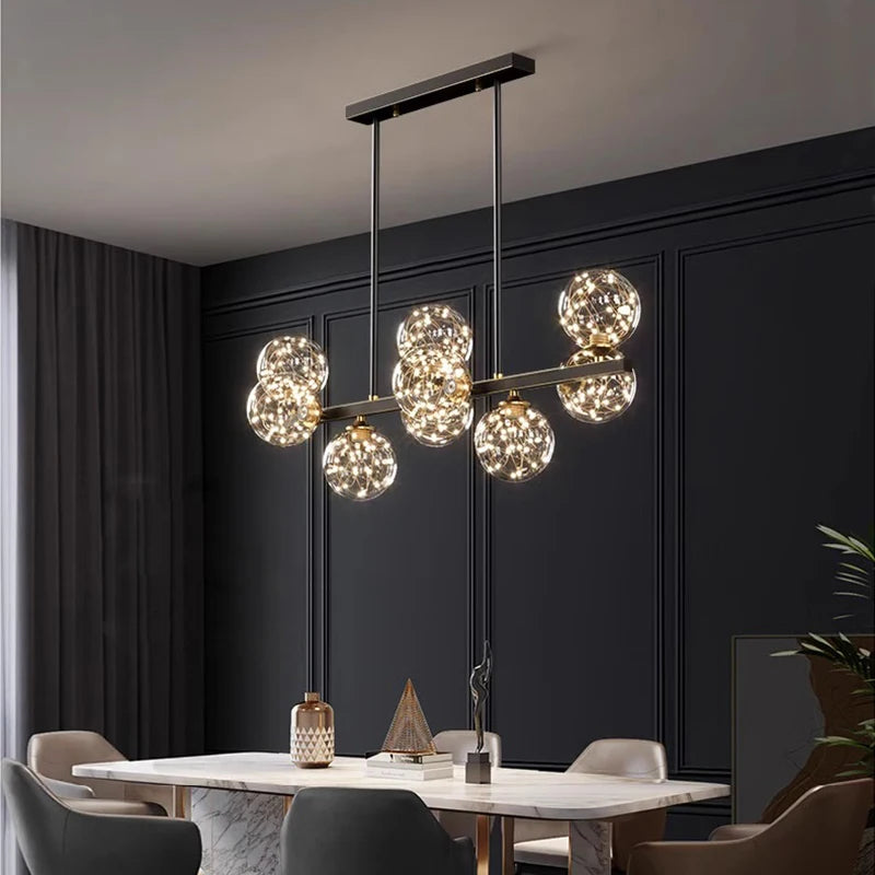 Aurélie moderne LED-Pendelleuchte für Wohn- und Esszimmer