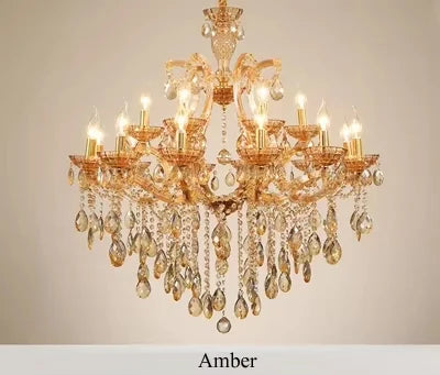 Nordic Restaurant Chandelier Lighting Classic Living Room Crystal Pendant Light Modern Household Hanging Light Hall Hanging Lamp