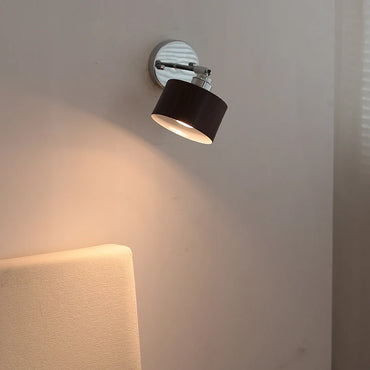 Clara Vintage Industrie-Eisen-LED-Wandlampe mit Zugschalter
