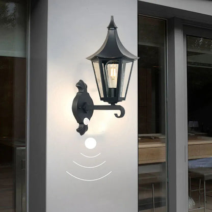 Elise Outdoor Sensor Wall Lamp Waterproof Corridor Light