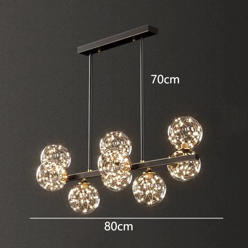 Aurélie moderne LED-Pendelleuchte für Wohn- und Esszimmer