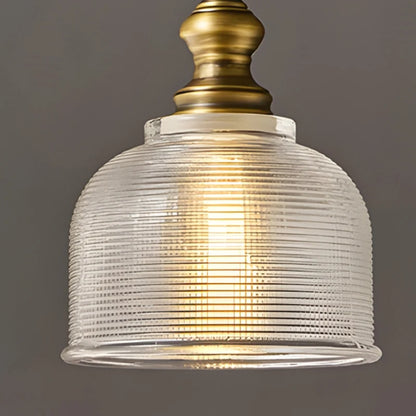 Léon Vintage Messing Mini-Pendelleuchte