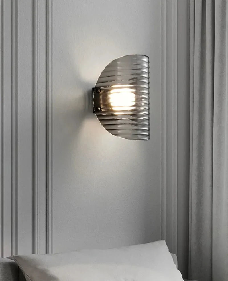 Camille Obsidian Ray LED-Wandleuchte
