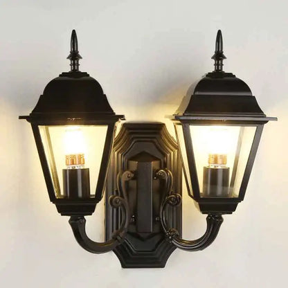 Camille Outdoor Dual Head Wandleuchte Moderne Korridorlampe