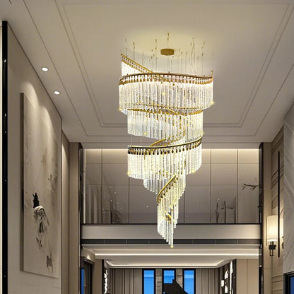 Luxuriöser Hallen-Pendelleuchter für Villa und Hotellobby
