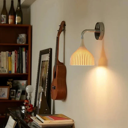 Élodie Radiant Flöte Glas LED-Lampen Serie