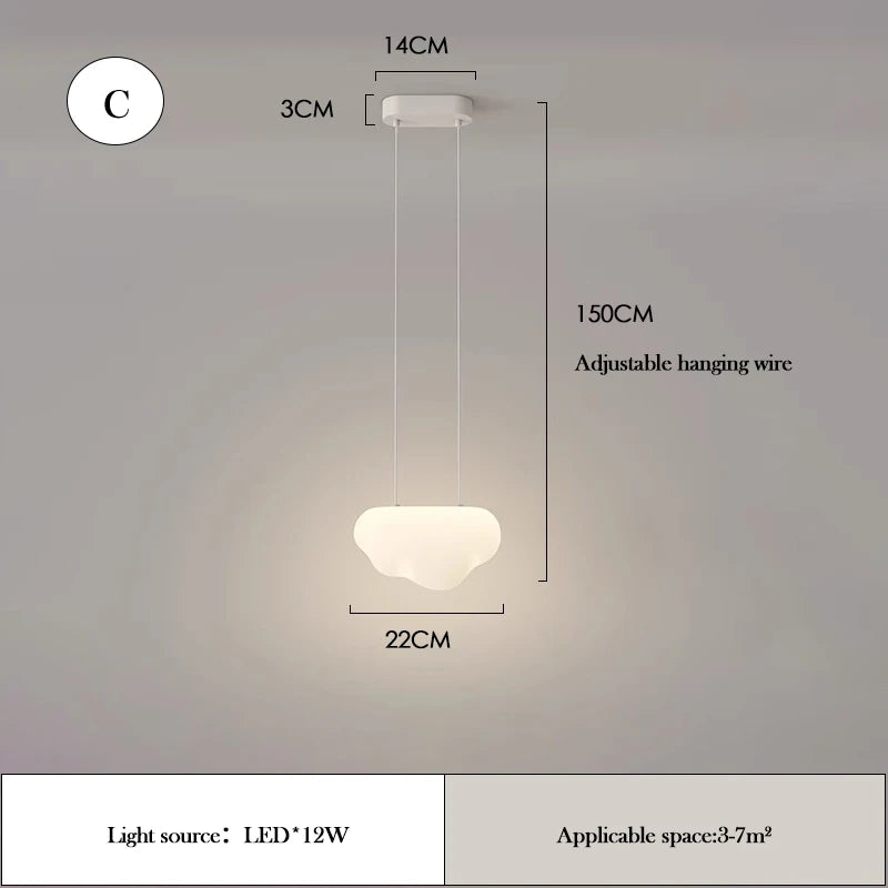 Sophie Cloud Kleine Deckenlampe Kinderzimmer Schlafzimmerlicht