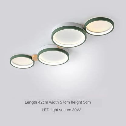 Moderne LED Deckenleuchte – Minimalistische Deckenlampe für Wohnzimmer, Schlafzimmer & Essbereich