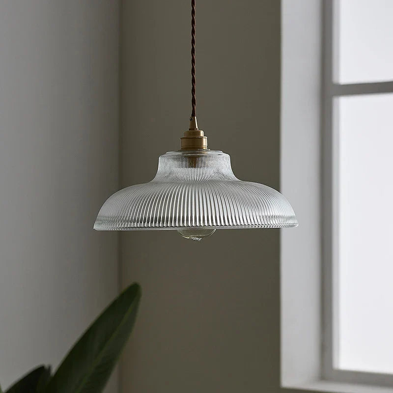 Seraphina Linden Glow Gerippte Pendelleuchte