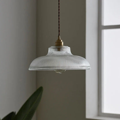 Seraphina Linden Glow Gerippte Pendelleuchte