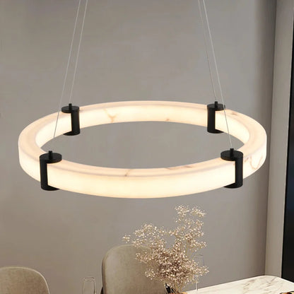 Éliane Aura Marmorring LED Pendelleuchte