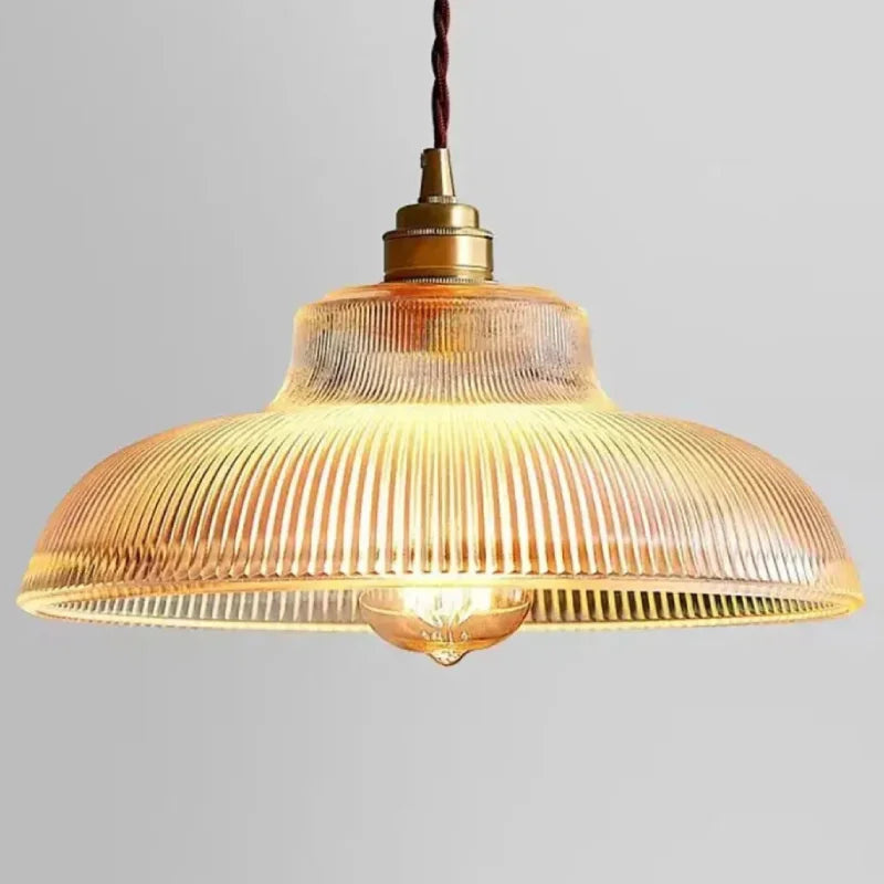 Seraphina Linden Glow Gerippte Pendelleuchte