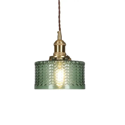 Camille Luxus Glas Pendelleuchte Schwarz & Gold