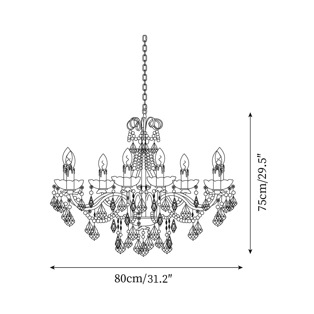 Céleste Crystal Chandelier