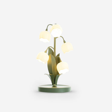 Élodie Orchid Blossom Table Lamp with Artistic Floral Design